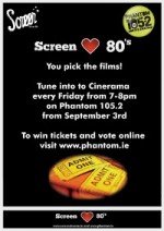 Screen hearts '80s Cinerama Phantom 105.2