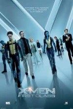 X-Men: First Class poster - James McEvoy, Michael Fassbender