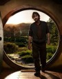 Peter Jackson on the set of The Hobbit