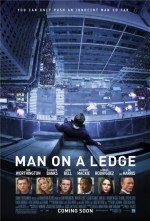 Man on a Ledge poster, Sam Worthington, Elizabeth Banks, Jamie Bell