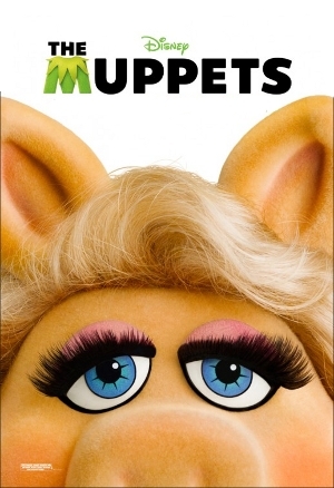 The Muppets movie poster, miss piggy