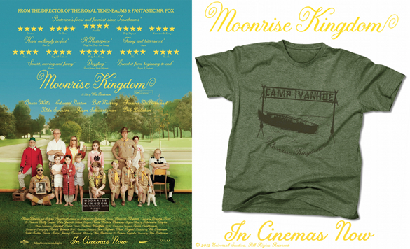 Moonrise Kingdom competition, t-shirts